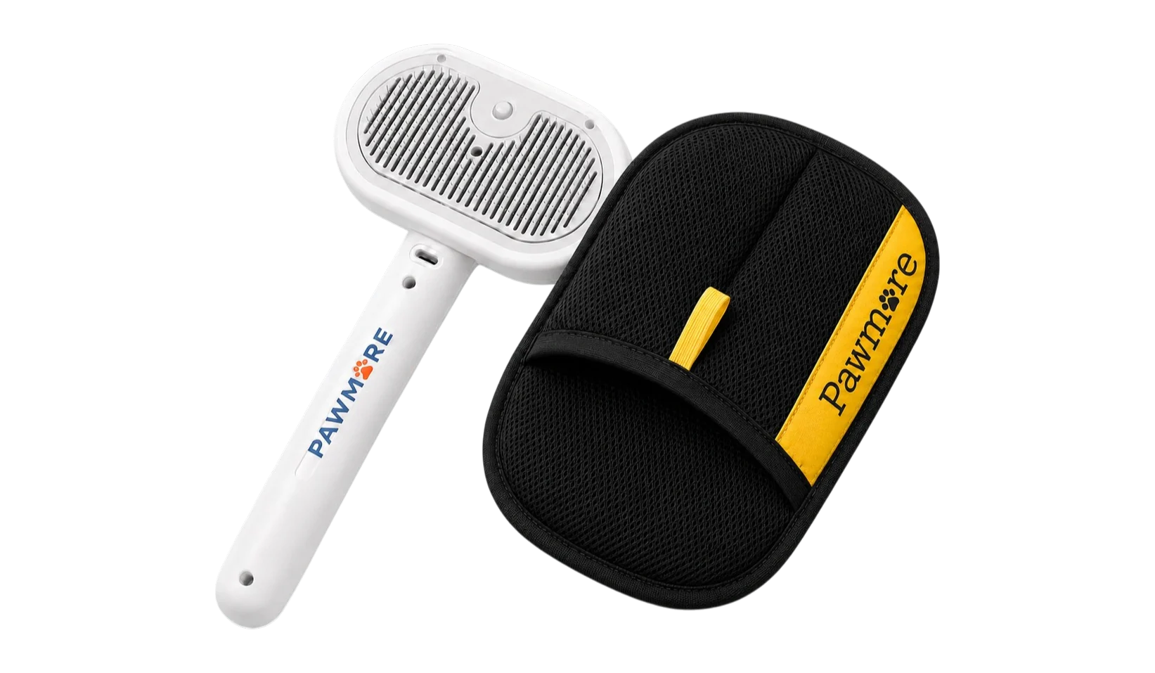 MistGroom Brush with FurSweep Mitt